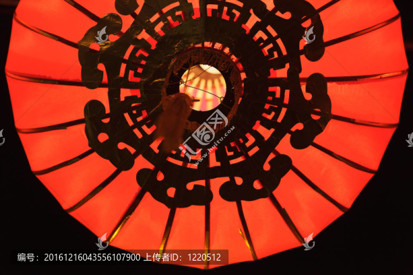 中國燈籠的細節(jié)