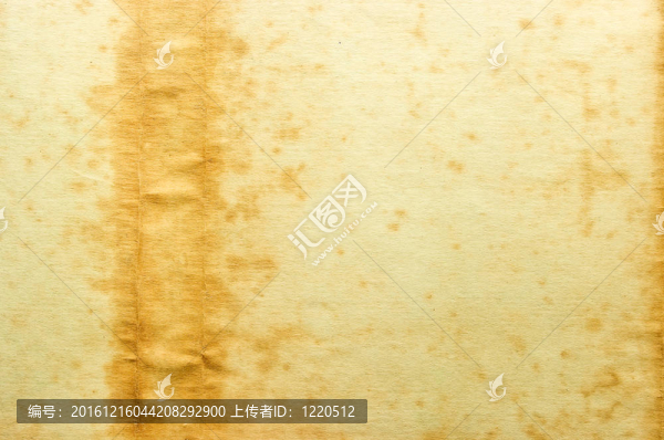 左邊有污點(diǎn)的舊黃紙