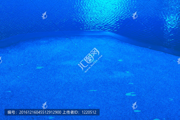 冰冷的藍色紋理