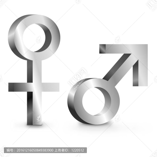 男女符號。