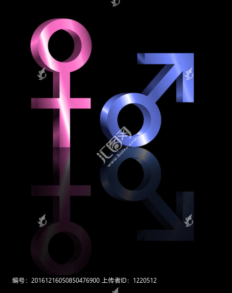 男女符號(hào)。