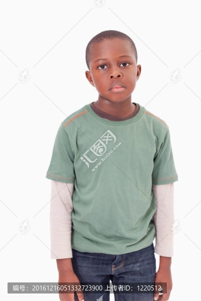 男孩畫像