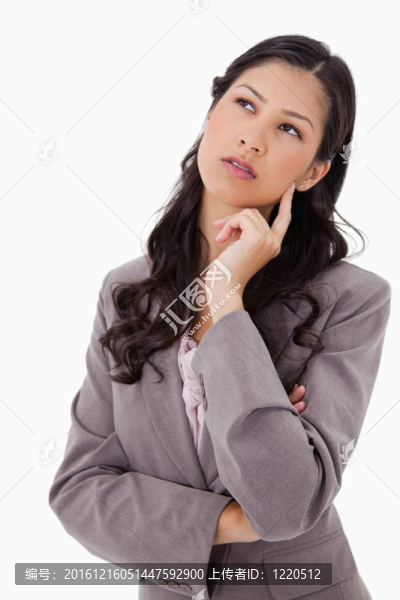 體貼的女商人