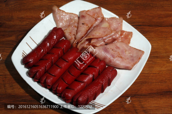 火腿和香腸