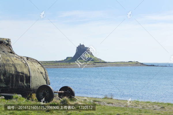 圣島城堡和海灣