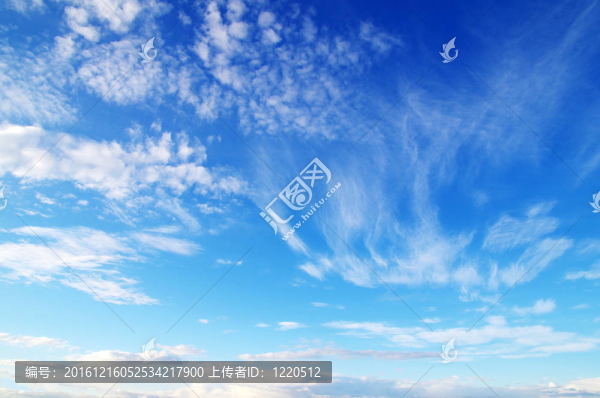 藍(lán)色的天空