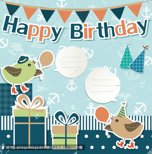 對于scrapb生日設(shè)計(jì)元素