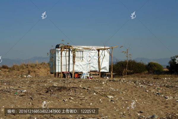 海灘小屋