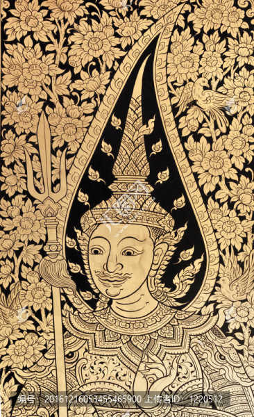 傳統(tǒng)泰式繪畫藝術(shù)