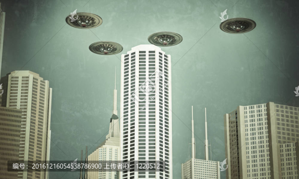 不明飛行物在地層