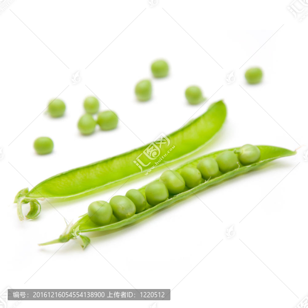 綠色的豌豆