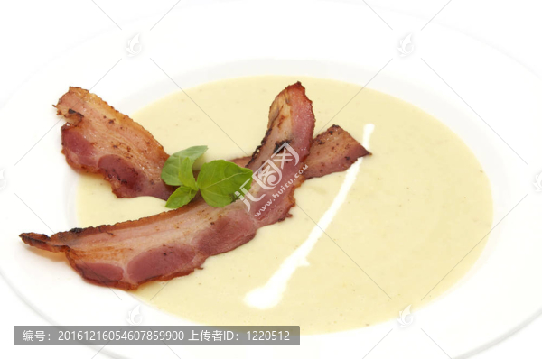 豌豆湯培根