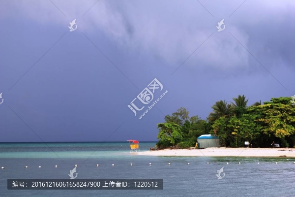 風暴前的綠島