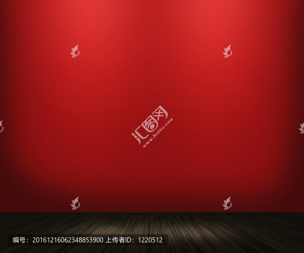 紅色復(fù)古客房背景