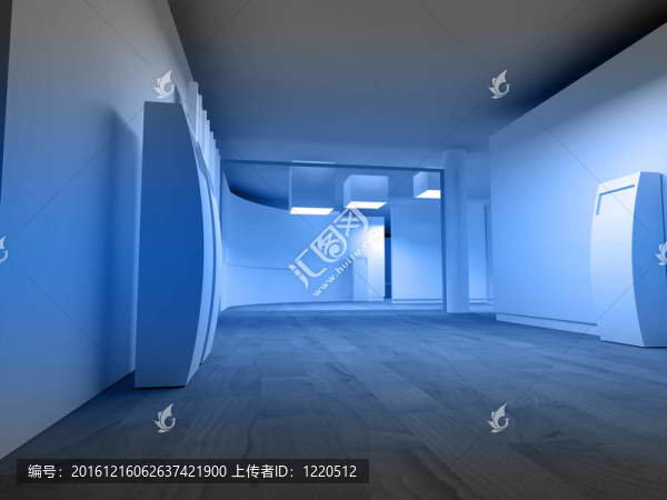 空蕩蕩的醫(yī)院或診所候診室