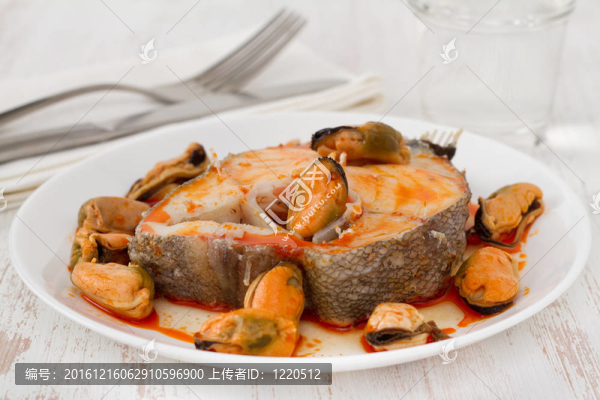 白汁煮白魚
