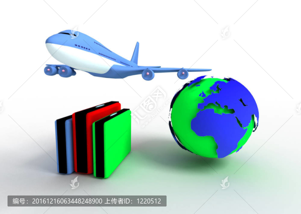 航空旅行的概念
