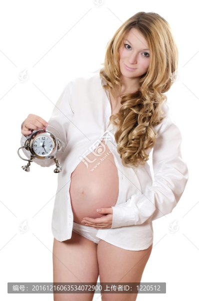 懷孕的女人