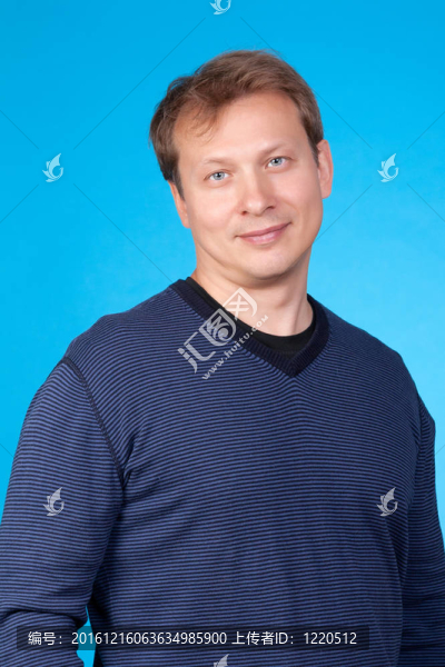 英俊男人的肖像