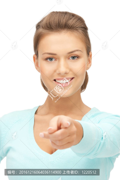 商人用手指