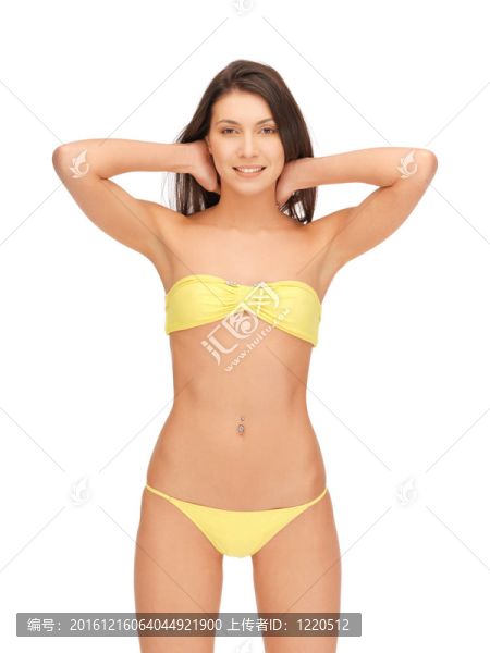 在比基尼美女