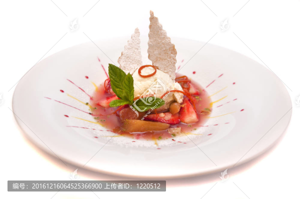 美味的冰淇淋