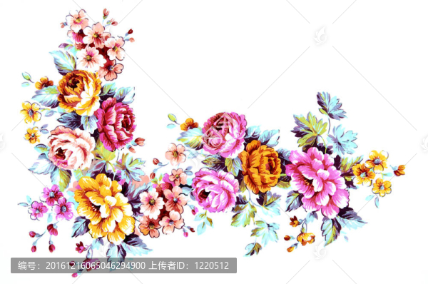 水彩畫中花的色彩闡釋