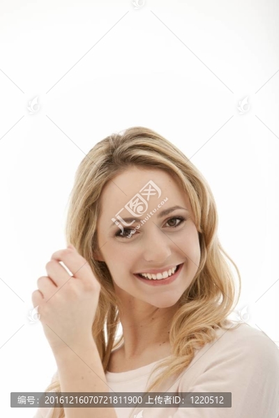 魅力女性肖像