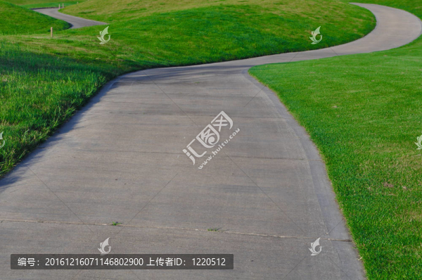 高爾夫球車的路徑