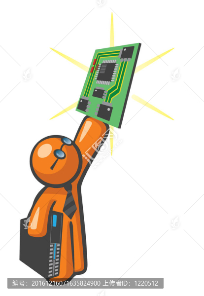 Orange,Man與服務(wù)器母板