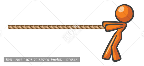 橙女拔河