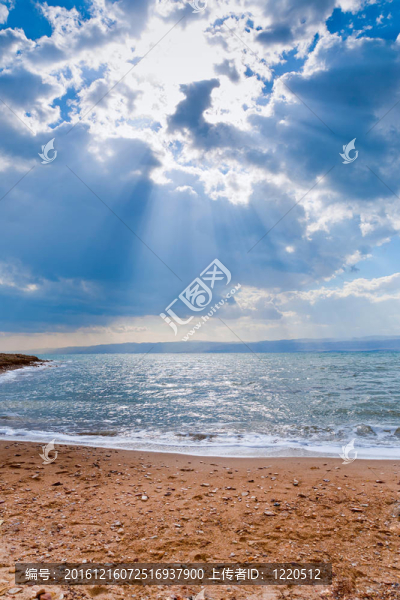 在死海的陽光