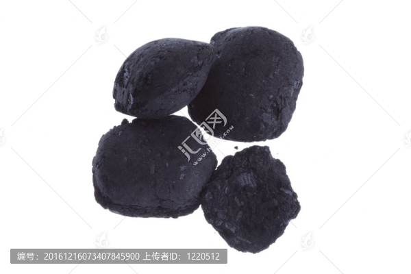 孤立煤；碳塊