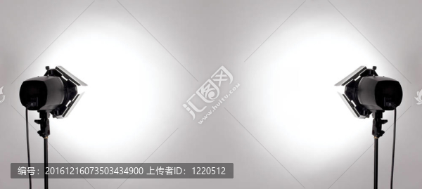 演播室的燈光