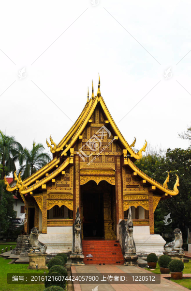 在Wat,Phra唱寺；清邁；泰國(guó)