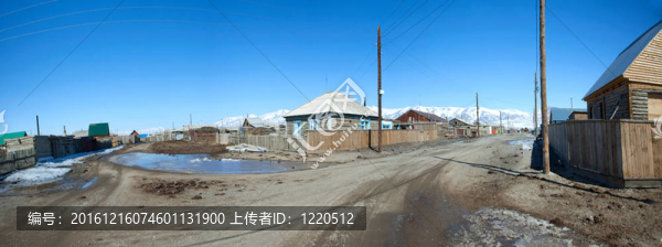 西伯利亞村全景