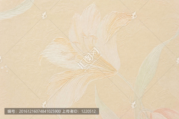 舊貨珍珠粉紅色花；壁紙