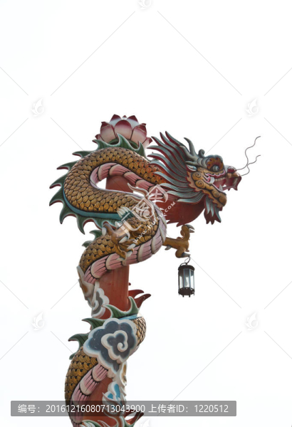 中國(guó)式龍雕像