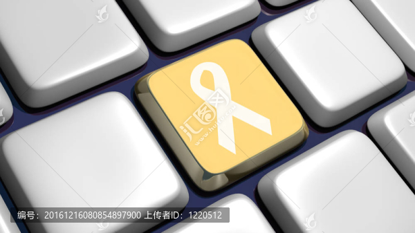 鍵盤（細節(jié)）與艾滋病毒輔助鍵