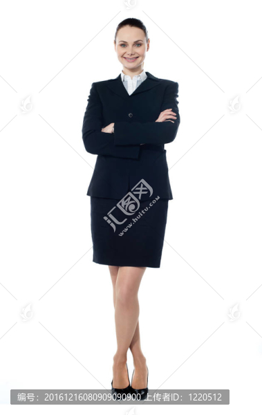 成功的女商人；肖像