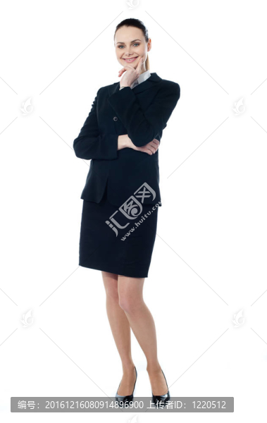 迷人的微笑公司女士