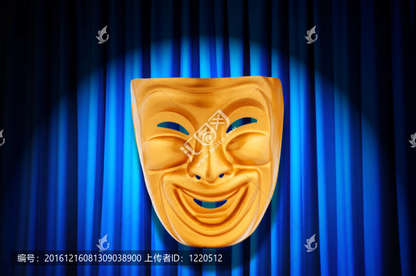帶面具的戲劇表演概念