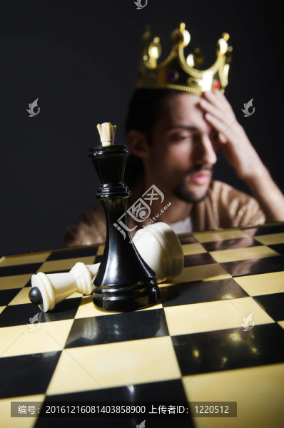 棋手玩他的游戲