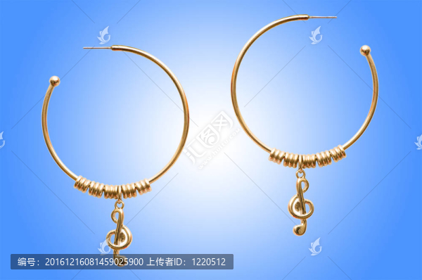 美麗的時尚概念與耳環(huán)