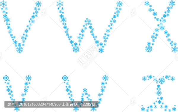 vwx字母。