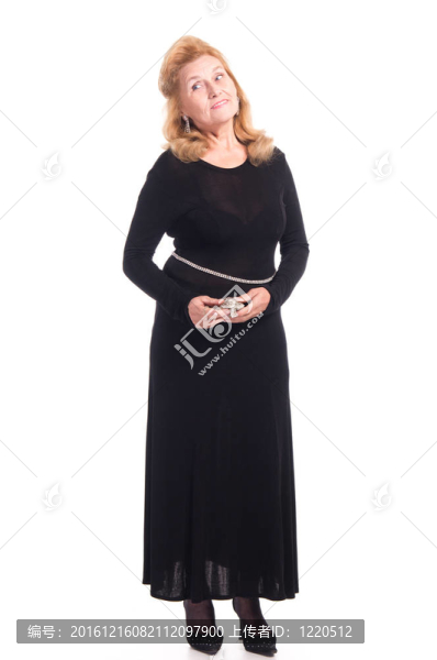 可愛的老女人