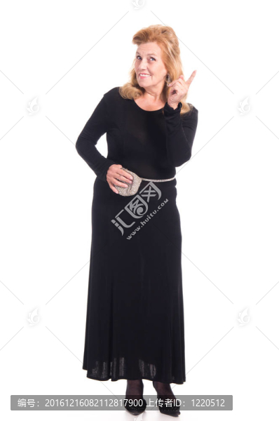 可愛的老婦人