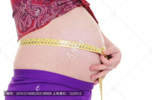 帶刻度的孕婦