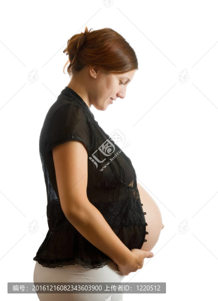 孕婦看肚子