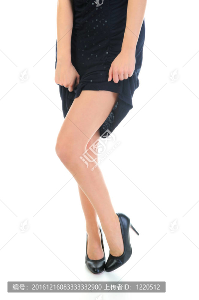年輕女子的美腿